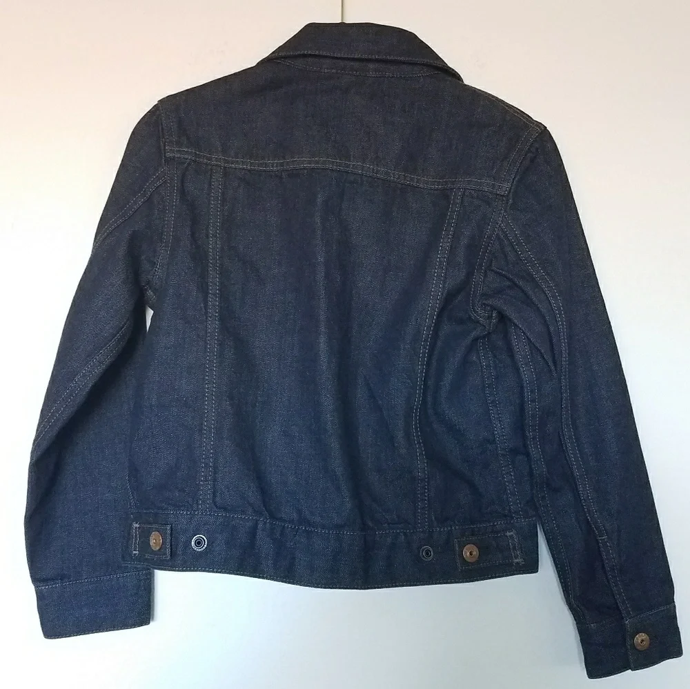 GAPKIDS Dark Wash Denim Jacket L.